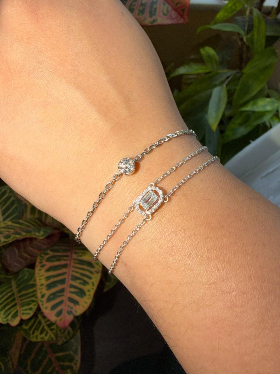 The Emerald Frame Bracelet - Product Image 3