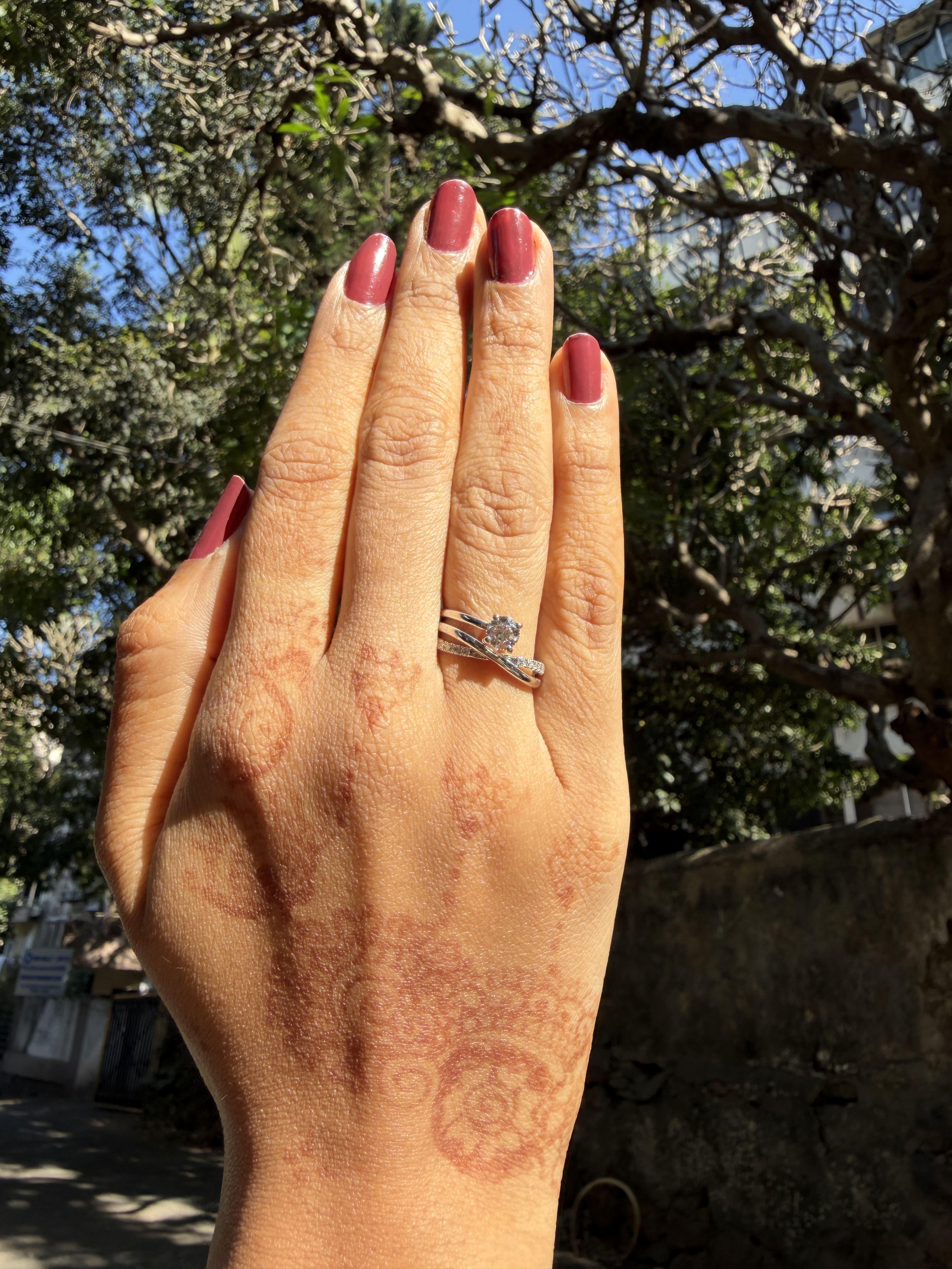 The Entwined Solitaire Ring - Product Image 5